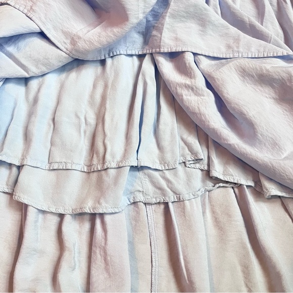 Anthropologie Maeve Marlene  tiered ruffle maxi dress - Picture 6 of 10